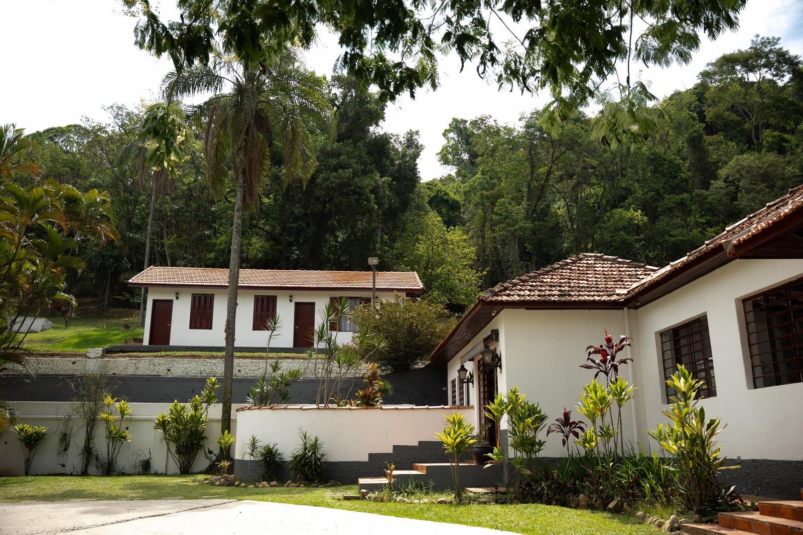 Casarão e jardins da Fazenda Moinho Eventos